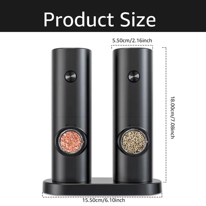 Rechargeable Electric Pepper Grinder Salt And Pepper Mills