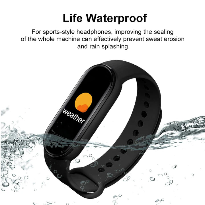 M6 Smart Watch Men Women Fitness